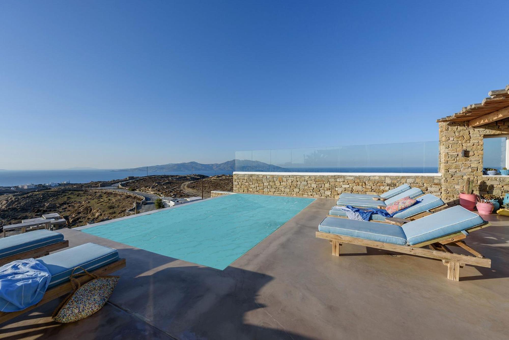 Villa Joy - Sunset Sea View Villa Mykonos Town Exterior photo