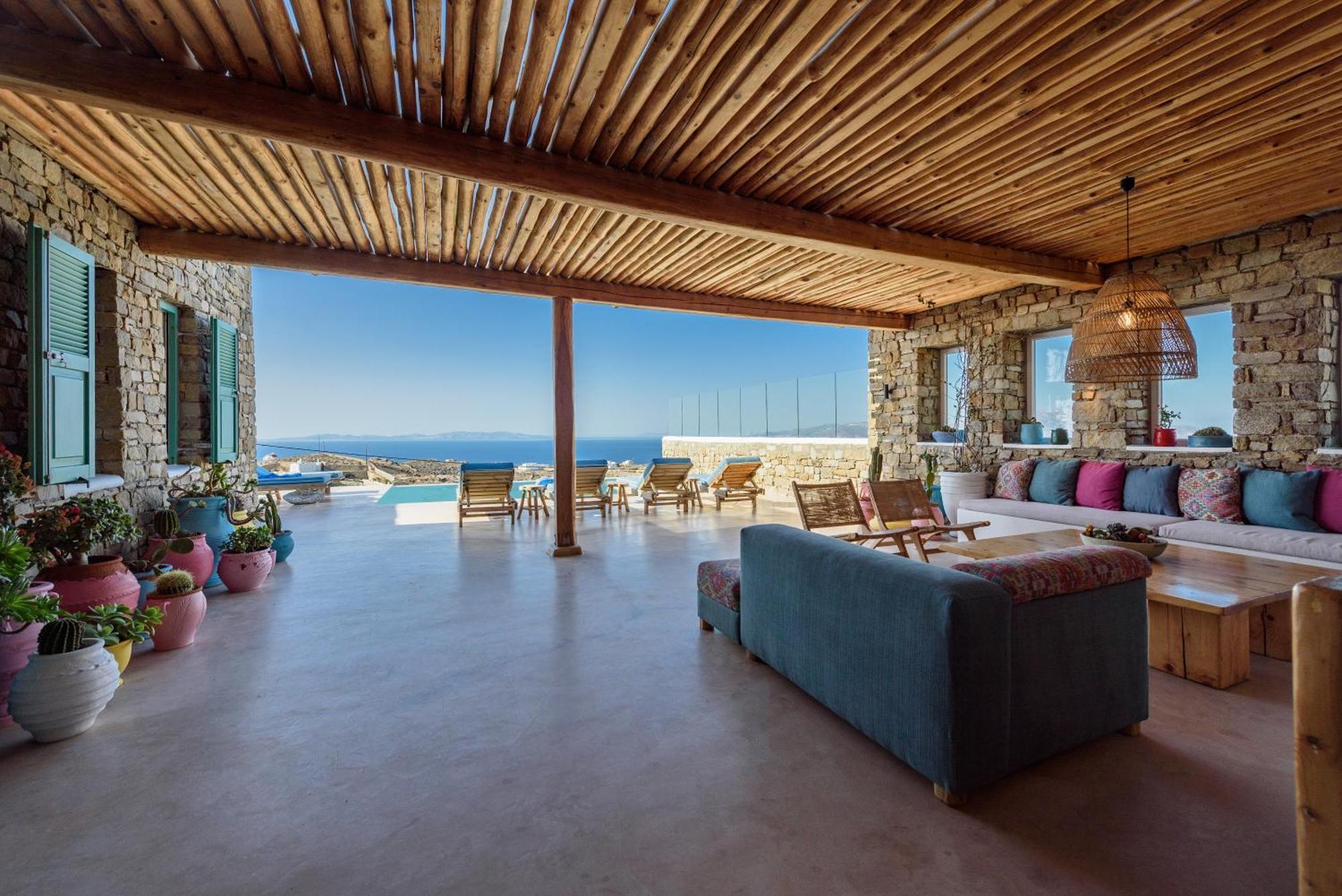 Villa Joy - Sunset Sea View Villa Mykonos Town Exterior photo