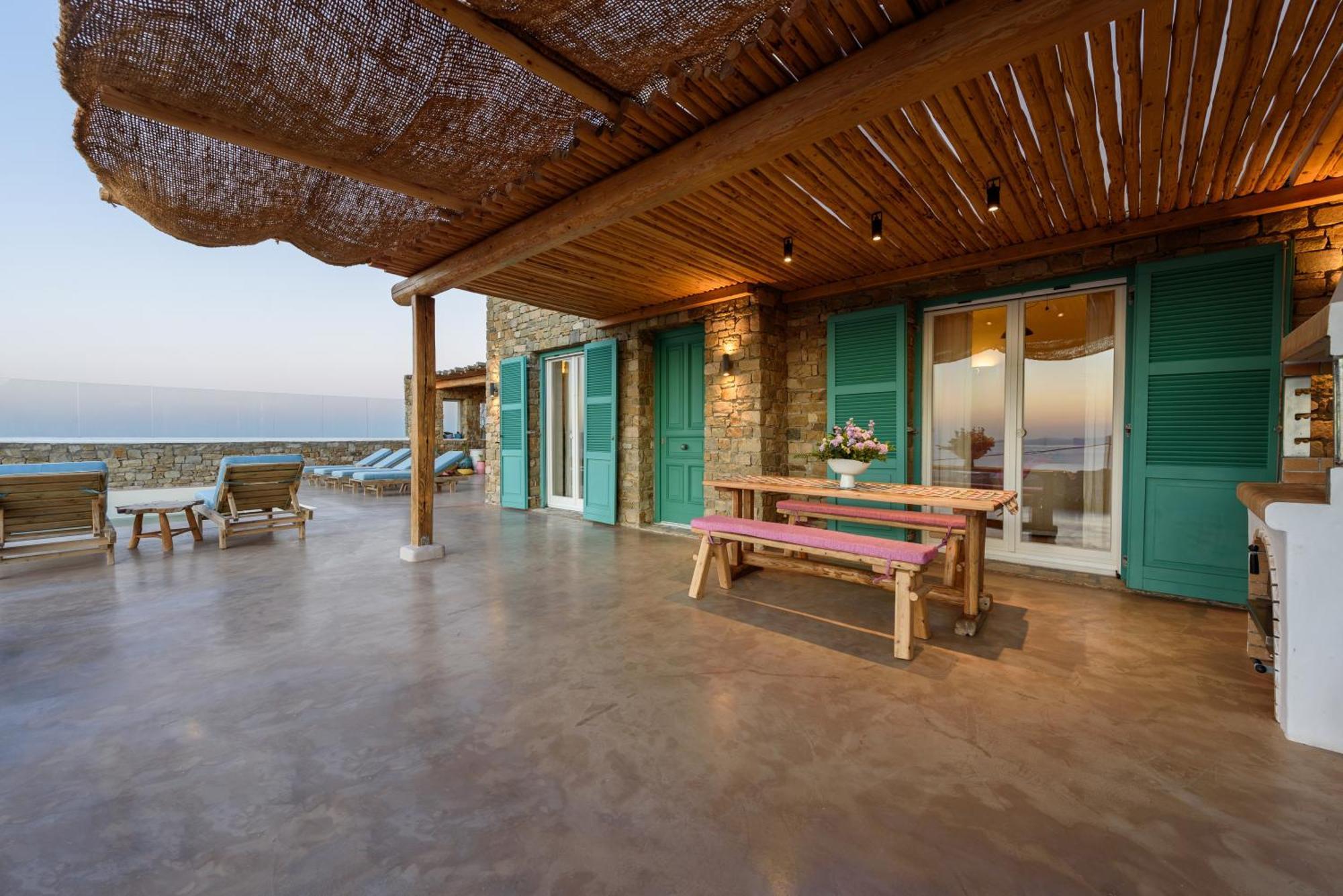 Villa Joy - Sunset Sea View Villa Mykonos Town Exterior photo